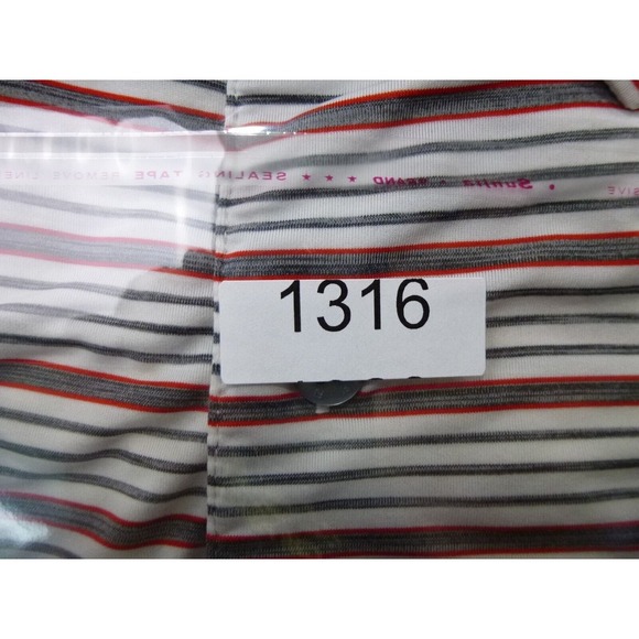 Footjoy FJ Polo Golf Shirt Mens Medium Striped Short Sleeve Shannopin Logo - Picture 11 of 11